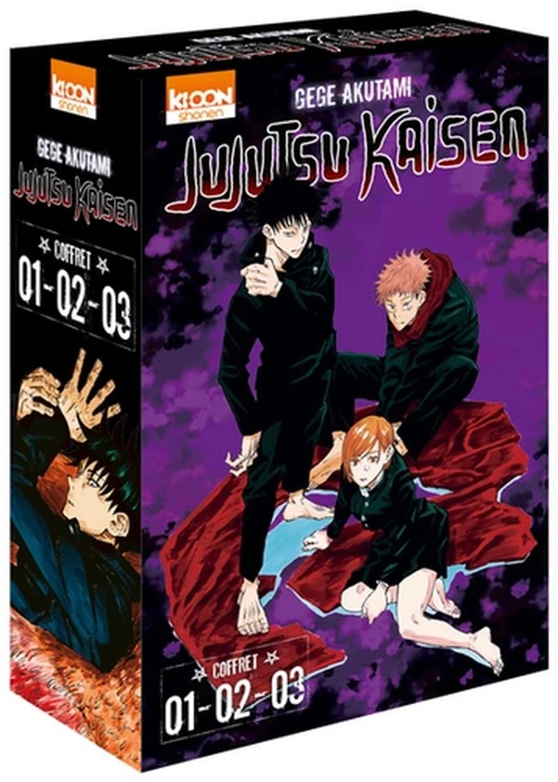 Jujutsu Kaisen : coffret t.1 à t.3