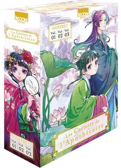 Les carnets de l'apothicaire ; coffret Intégrale t.1 à t.3