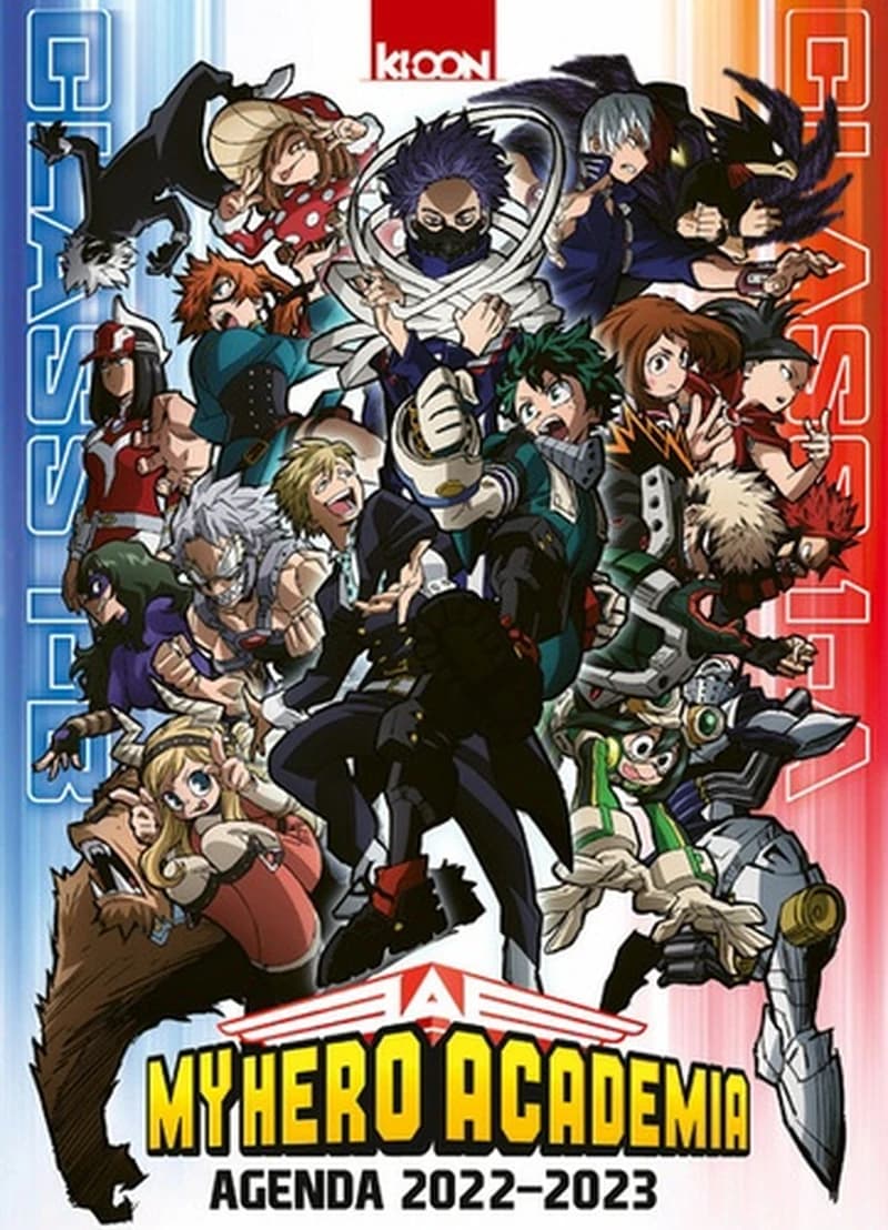 My hero Academia : agenda (édition 2022