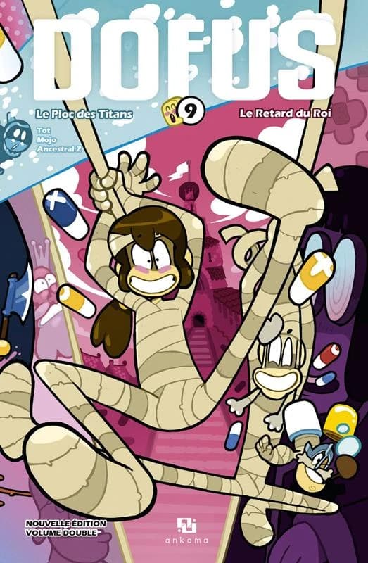 Dofus. 9 (Volume double) scénario de Tot ; dessin de Ancestral Z ; assisté de Mojo