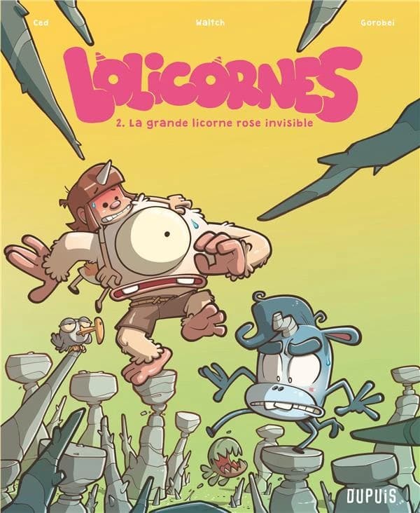 La grande licorne rose invisible