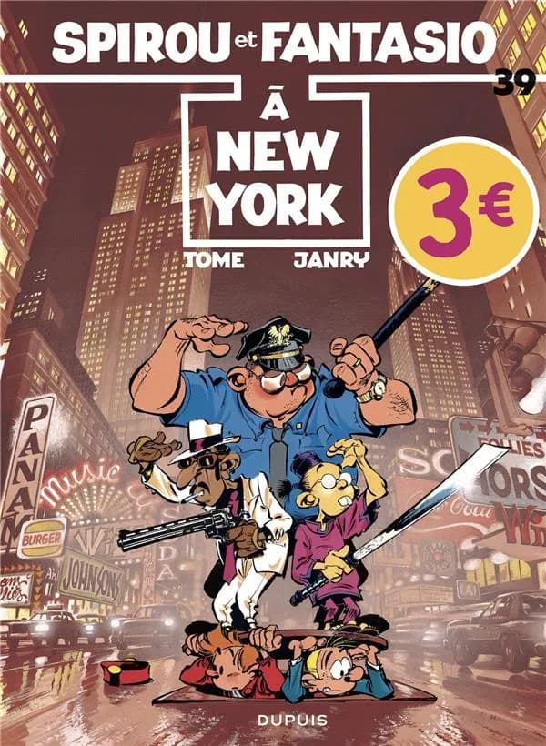 Spirou et Fantasio t.39 : Spirou et Fantasio à New York