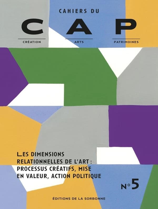 Cahiers du cap n°5 ; les dimensions relationnelles de l'art