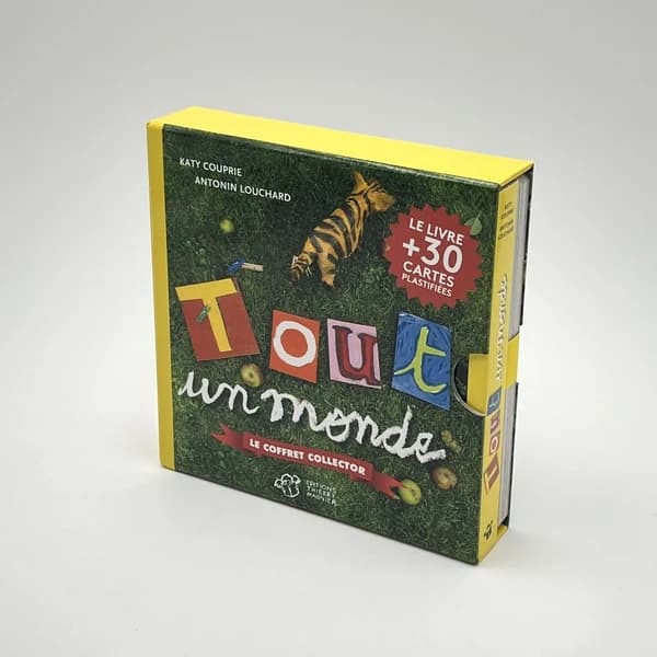 Tout un monde : le coffret collector : le livre + 30 cartes plastifiées