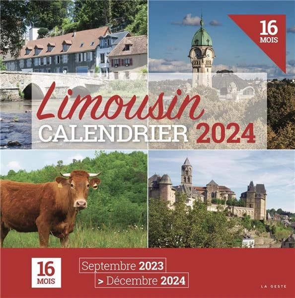 Calendrier du Limousin (édition 2024)
