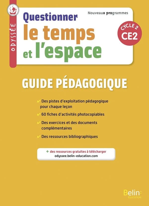 ODYSSEE : CE2 ; guide pédagogique (édition 2018)