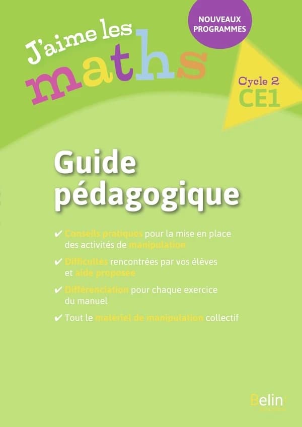 J'aime les Maths CE1