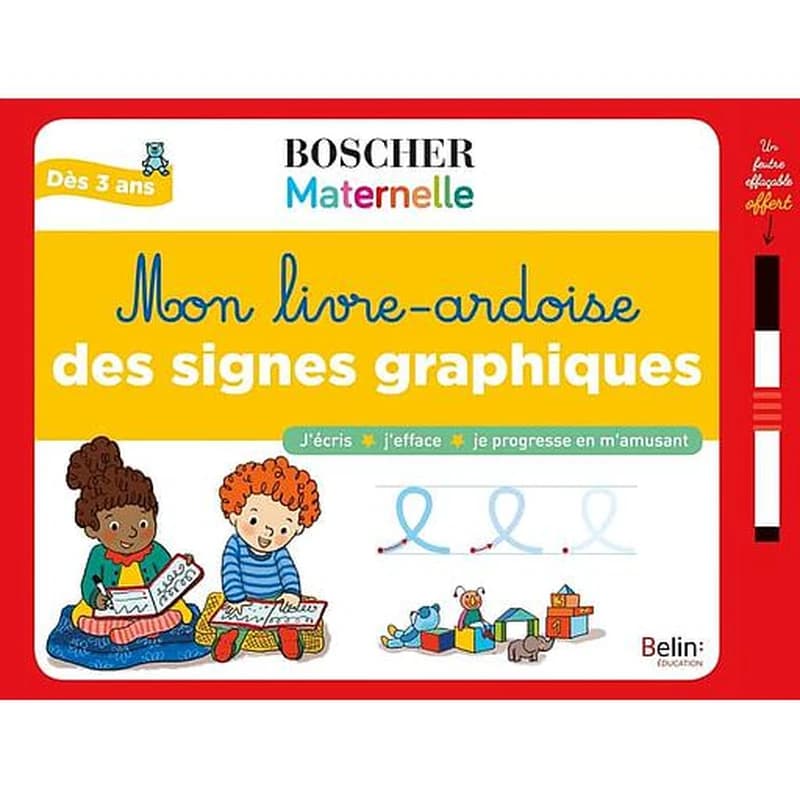 MON LIVRE-ARDOISE DES SIGNES GRAPHIQUES