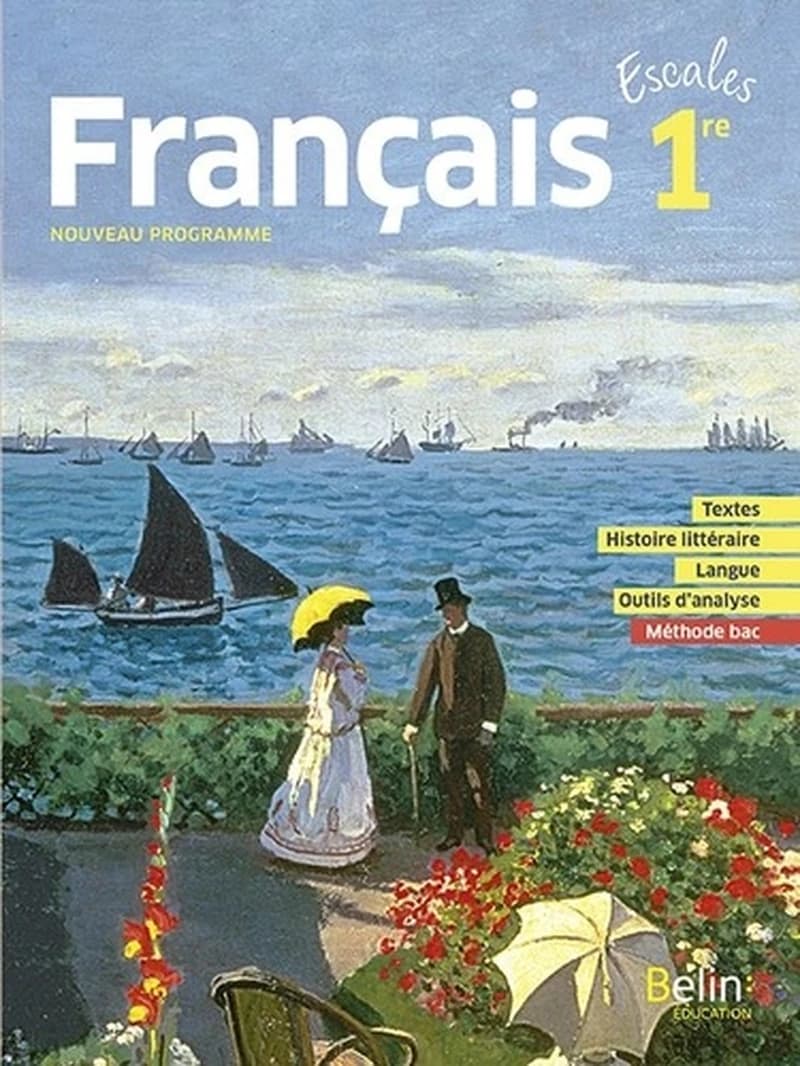 Escales Français 1re : nouveau programme