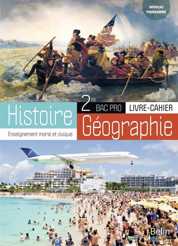 Histoire-géographie, enseignement moral et civique ; 2de ; bac pro (édition 2019)