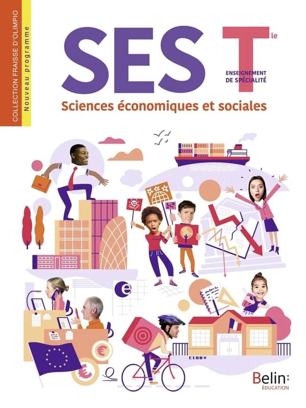 SES terminale, siences économiques et sociales ; manuel élève (édition 2020)