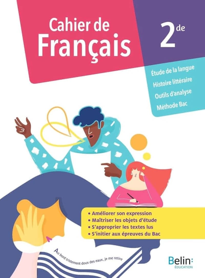 Cahier de français 2de ; cahier élève (édition 2020)