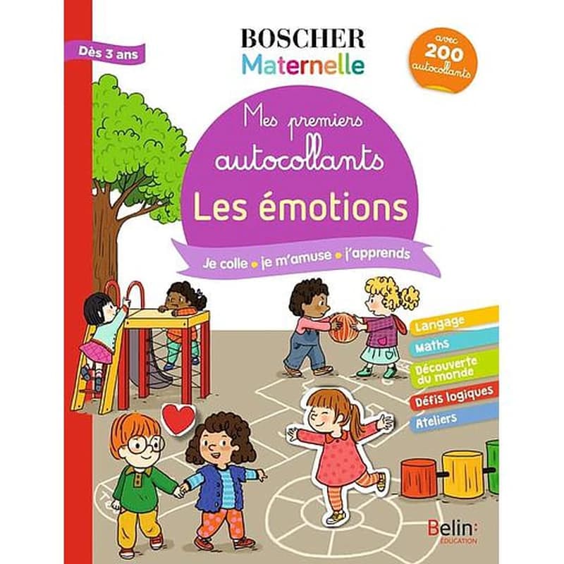 Mes premiers autocollants : les émotions