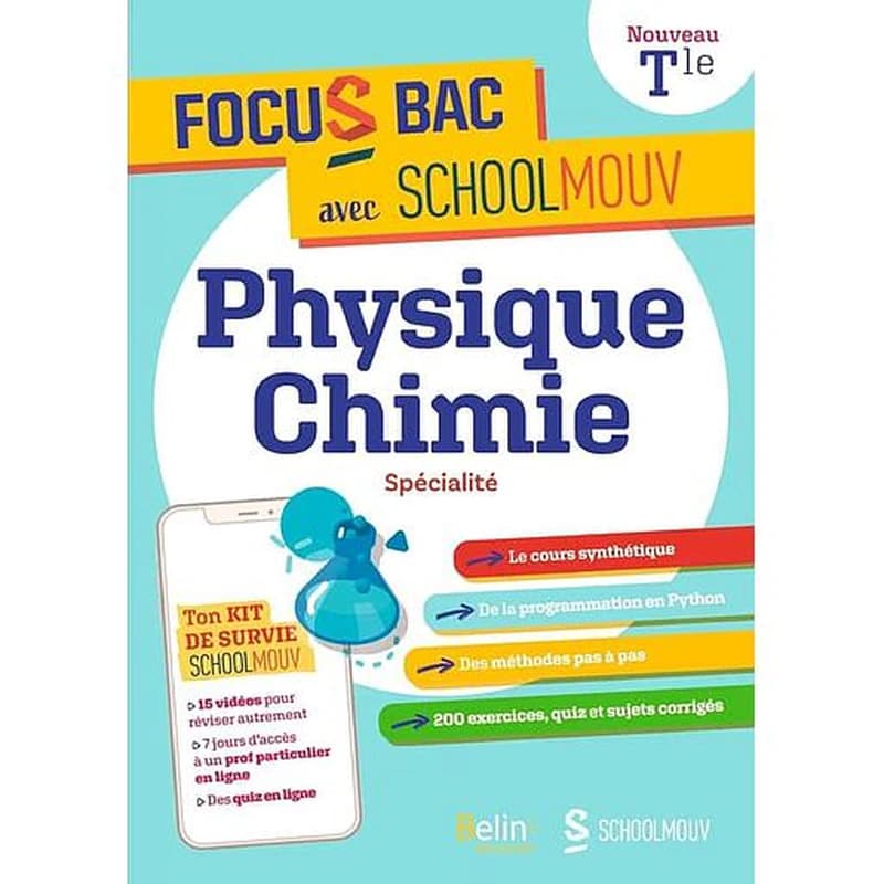 Physique-chimie spécialité, nouveau Tle.