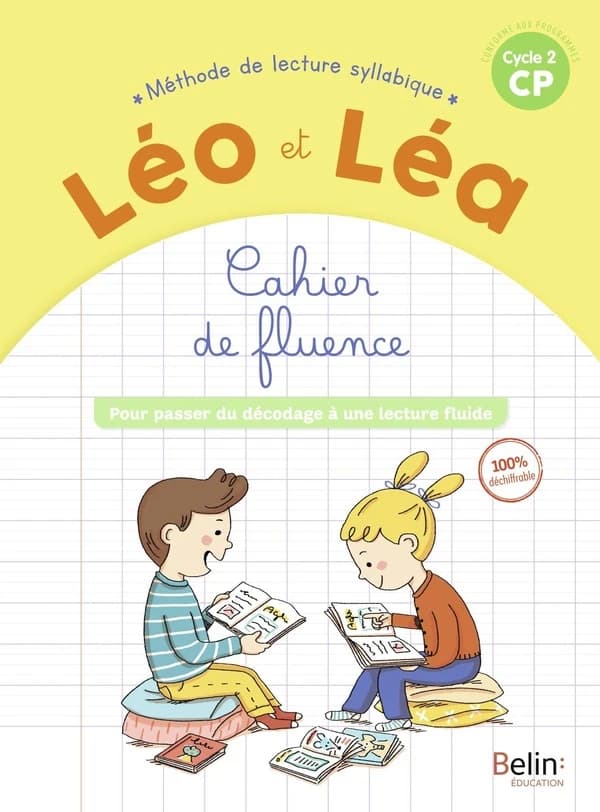 Léo et Léa : cahier de fluence ; CP