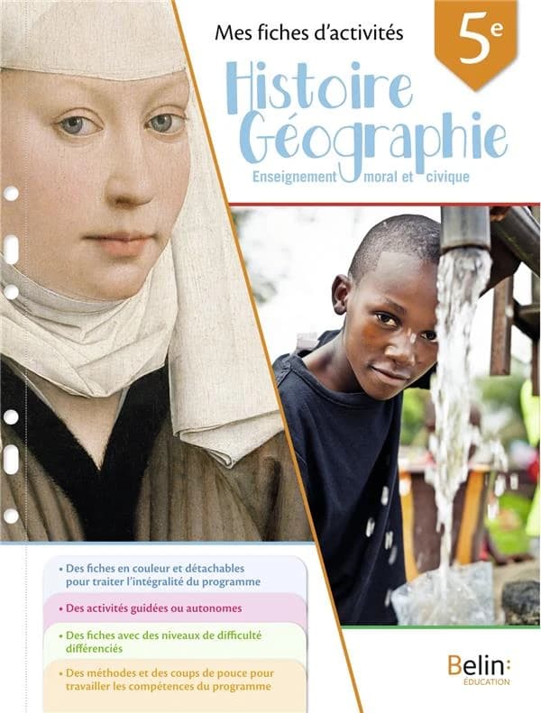 Mes fiches d'activités : histoire géographie