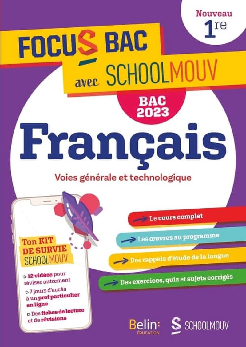 Français, 1ère : bac 2023