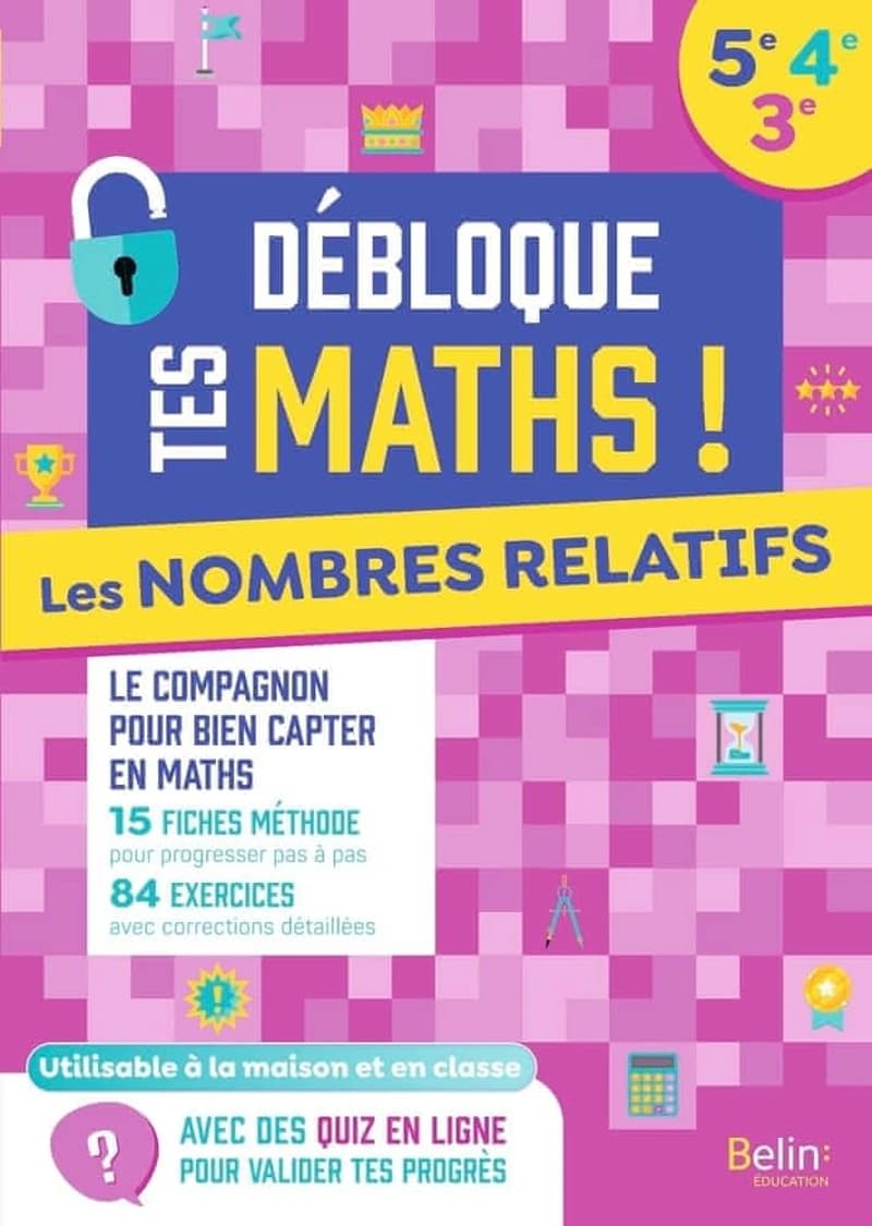 Les nombres relatifs  5e-4e-3e