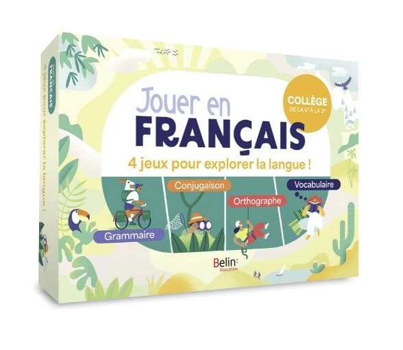 Jouer en français : 4 jeux pour explorer la langue ! collège