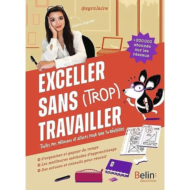 Exceller sans, trop, travailler : toutes mes méthodes et astuces pour que tu réussises...