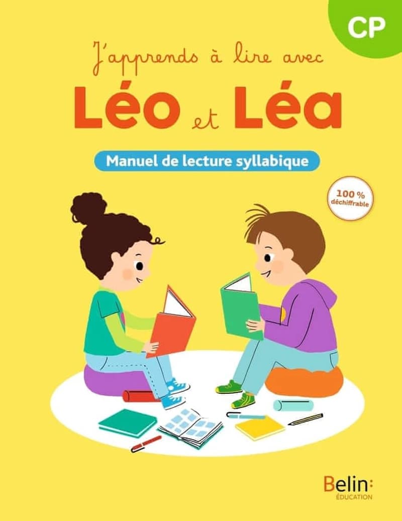 J'APPRENDS A LIRE AVEC LEO ET LEA - MANUEL DE LECTURE SYLLABIQUE 2024