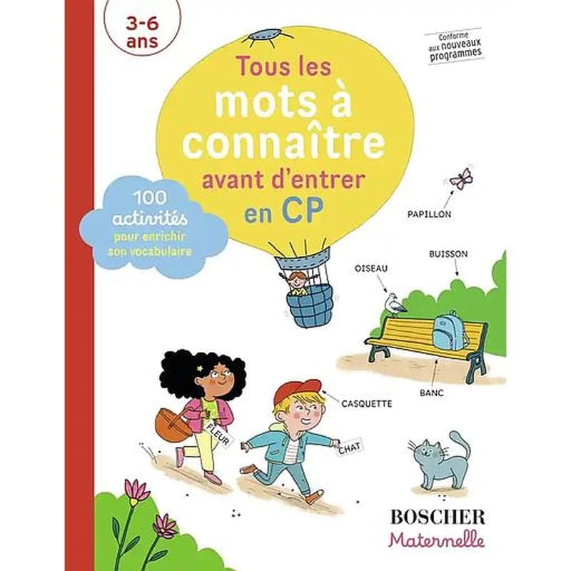 Tous les mots a connaitre avant d'entrer en CP