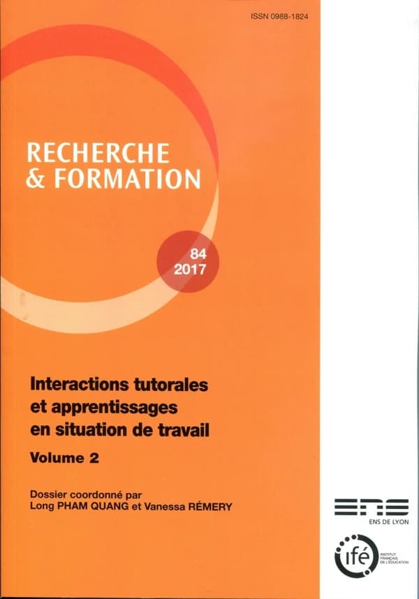 Recherche et formation, n° 84