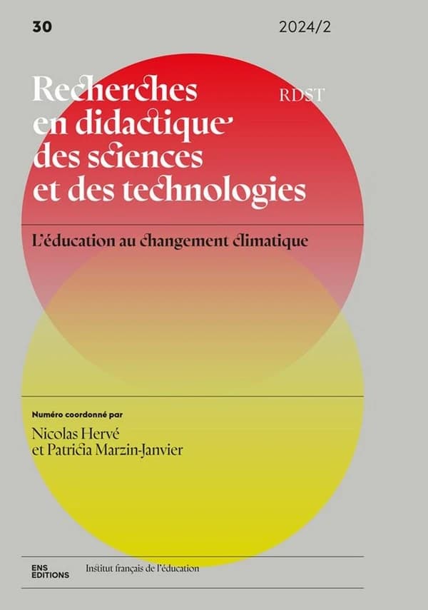 Recherches en didactique des sciences et des technologies Tome 30