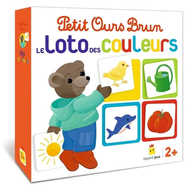 Jeu Petit Ours Brun ; le loto des couleurs