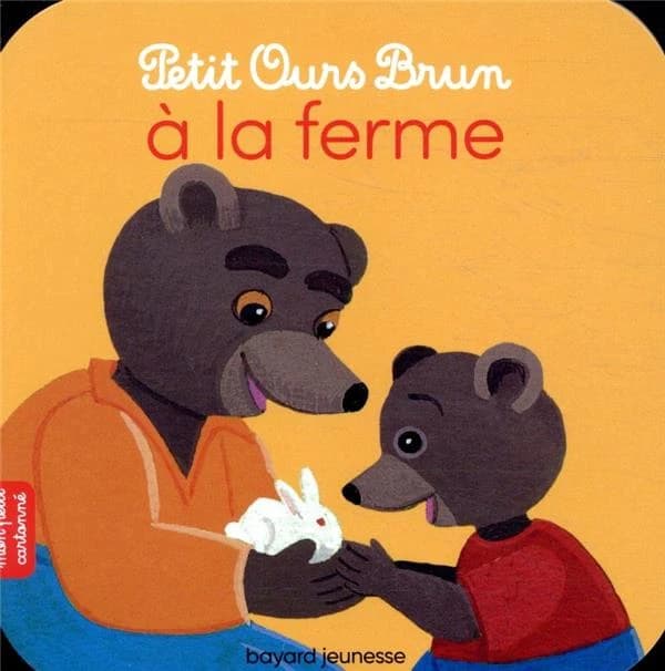 Petit Ours brun à la ferme