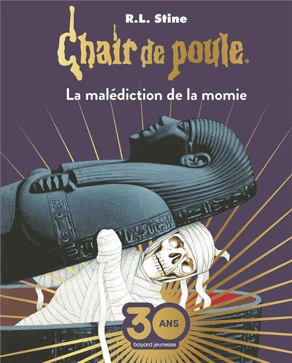 La malédiction de la momie (Éd. spéciale parue à l'occasion des 30 ans de Bayard éditions) R. L. Stine ; traduit de l'américain par Jean-Baptiste Médina