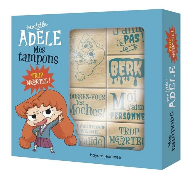Mortelle Adèle ; mes tampons