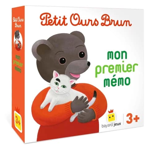 Jeu Petit Ours Brun : mon premier mémo : [Jeu memory]