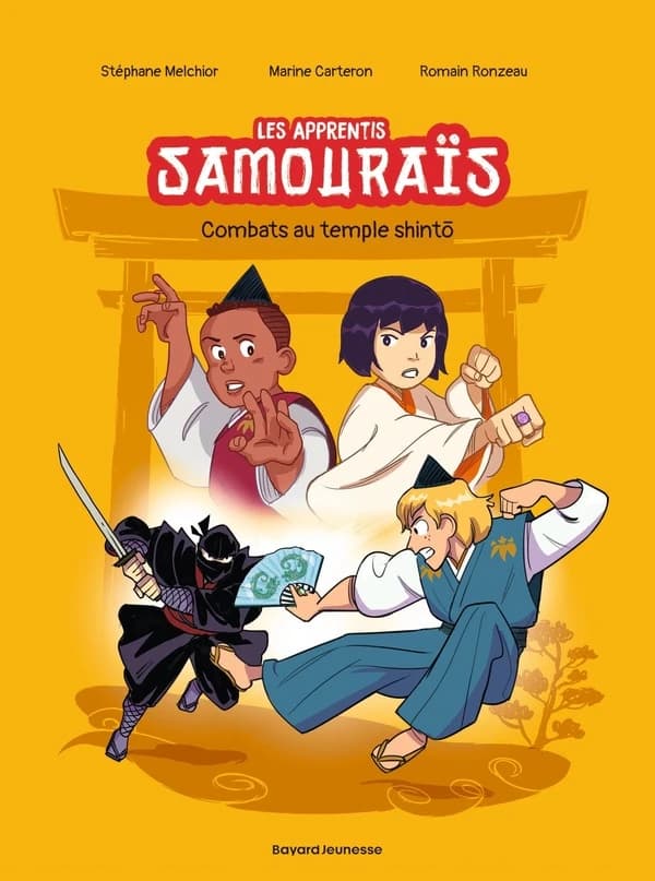 Combats au temple shintō