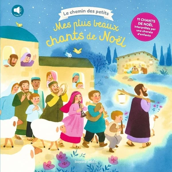 Mes plus beaux chants de Noël (Nouvelle éd.) illustrations de Marie Flusin
