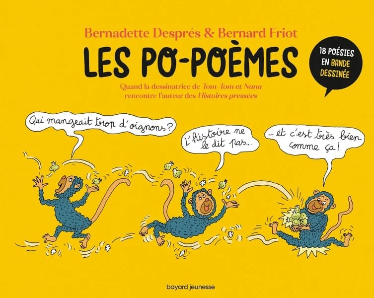 Les po-poèmes : 18 poésies en bande dessinée