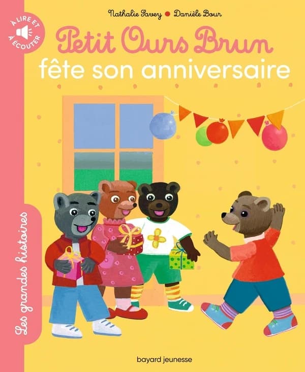Petit Ours brun fête son anniversaire