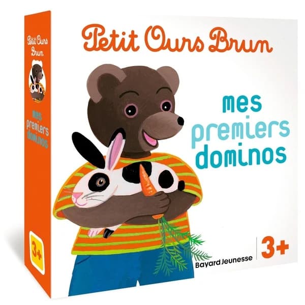 Mes premiers dominos : jeu Petit Ours Brun : dès 3 ans et plus : [Image didactique]Illustrations de Danièle Bour