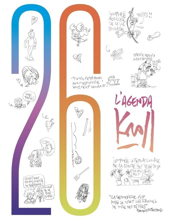 L'agenda Kroll (édition 2026)