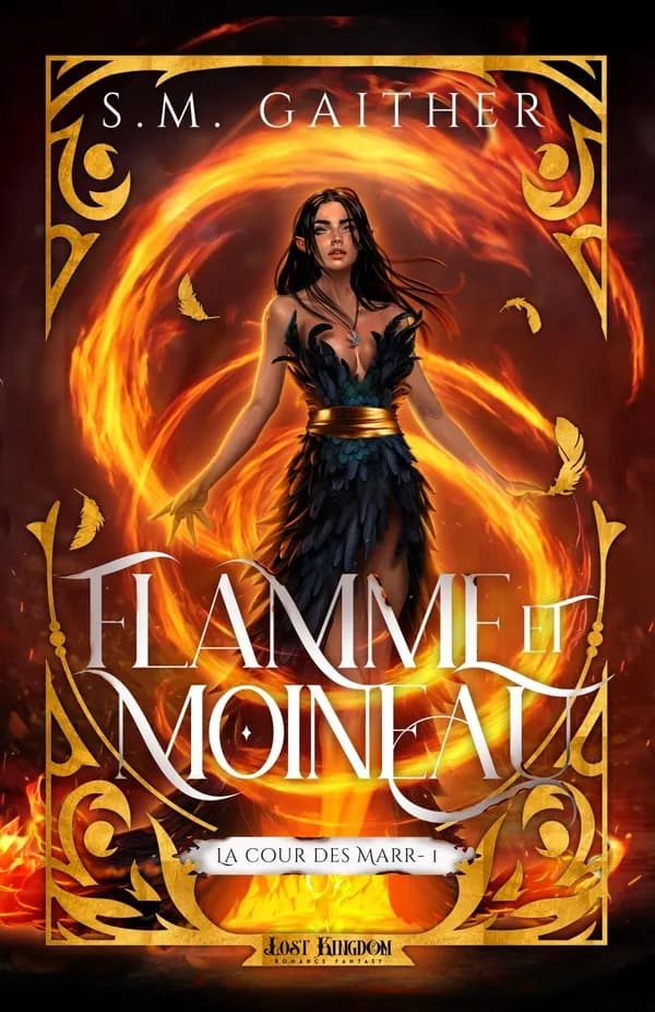 Flamme et moineau