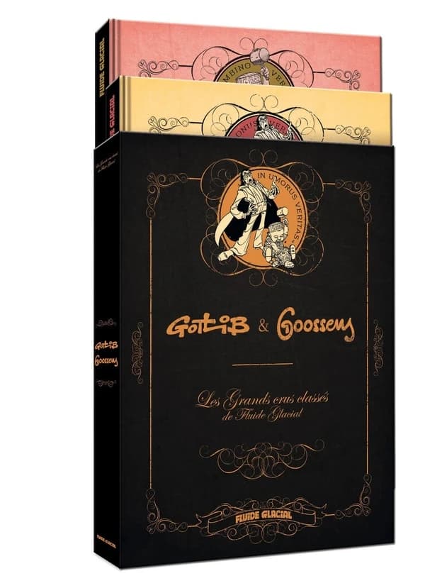 Les grands crus classés de Fluide Glacial : coffret Gossens et Gotlib