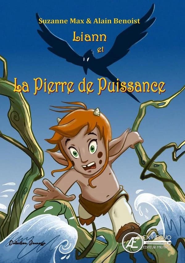 Liann et la pierre de puissance : roman jeunesse illustré