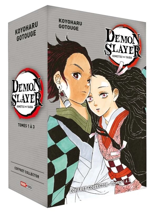 Demon slayer : kimetsu no yaiba. Tomes 1 à 3 (Coffret collector) Koyoharu Gotouge