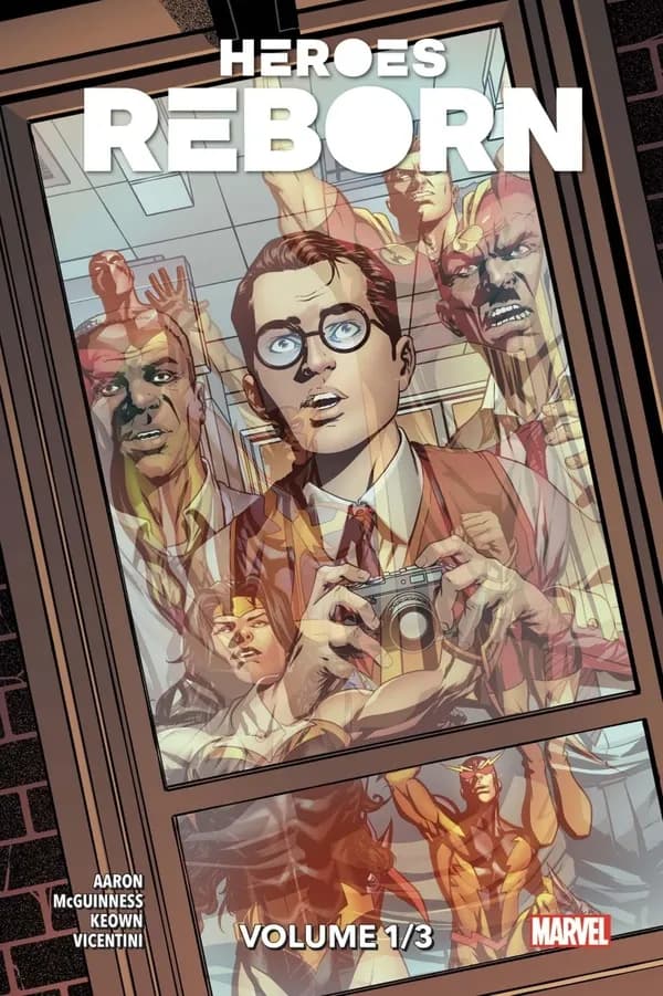 Heroes reborn. Volume 1 (Éd. collector) [scénario], Aaron ; [dessin], McGuinness, Keown, Vicentini