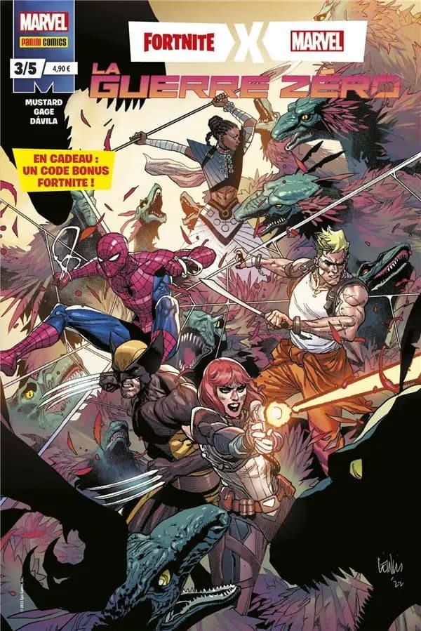 Fortnite X Marvel : la guerre zéro n.3