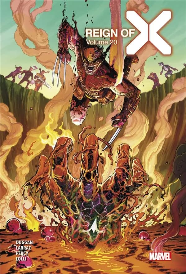 Reign of X. Volume 20 (Éd. collector, tirage limité) scénario, Leah Williams, Benjamin Percy, Tini Howard... [et al.] ; dessin, Lucas Werneck, Robert Gill, Marcus To... [et al.] ; couleurs, Edgar Delgado, Guru-eFX, Erick Arciniega... [et al.]