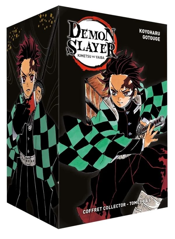 Demon slayer : kimetsu no yaiba. Tomes 1 à 6 (Coffret collector) Koyoharu Gotouge