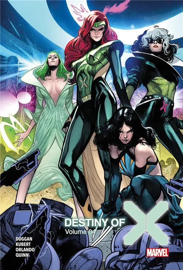 Destiny of X. Volume 04 (Éd. collector) scénario, Steve Orlando, Nyla Rose, Gerry Duggan... [et al.] ; dessin, David Cutler, Pepe Larraz, Robert Gill... [et al.] ; couleurs, Irma Kniivila, Marte Gracia, Guru-eFX... [et al.]