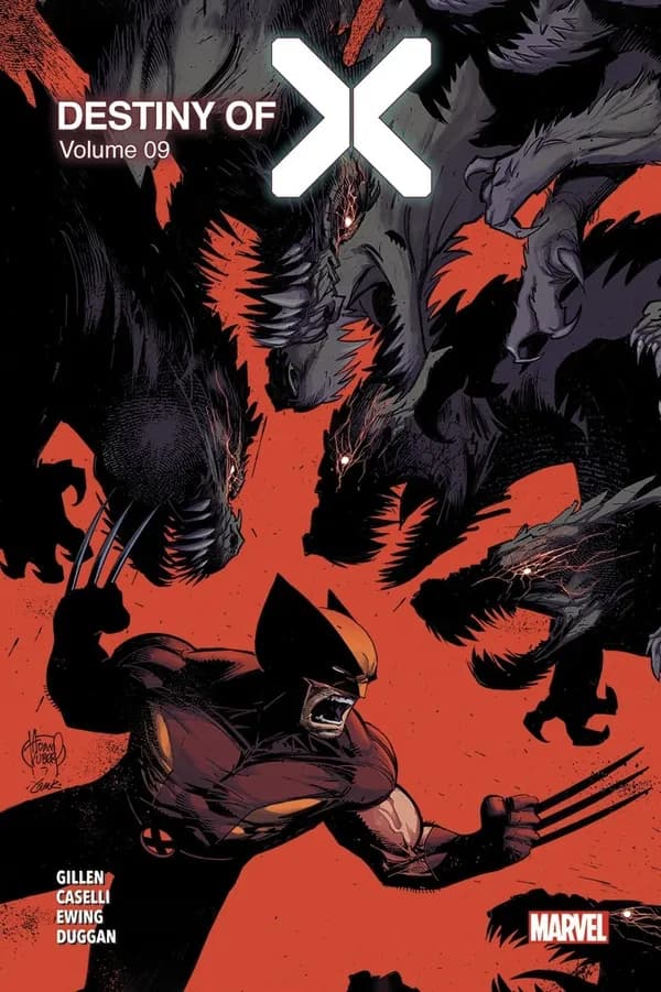 Destiny of X. Volume 09 (Éd. collector) scénario, Gerry Duggan, Kieron Gillen, Benjamin Percy... [et al.] ; dessin, C. F. Villa, Luca Werneck, Federico Vicentini... [et al.] ; couleurs, Matt Milla, David Curiel, Franck D'Armata... [et al.]
