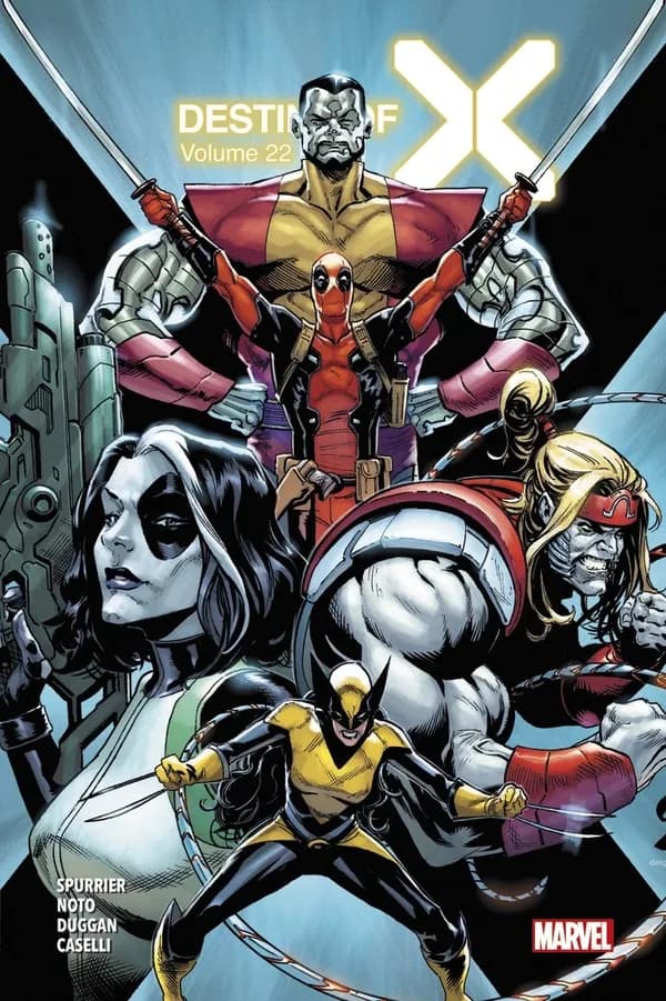 Destiny of X. Volume 22 (Éd. collector) scénario, Si Spurrier, Tini Howard, Charlie Jane... [et al.] ; dessin, Phil Noto, Vasco Georgiev, Enid Balám... [et al.] ; couleurs, Phil Noto, Erick Arciniega, Matt Mila... [et al.] ; traduction. Ben KG